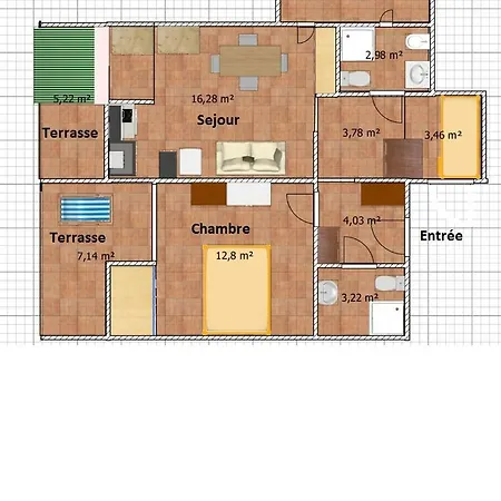 West End Apartamento La Grande-Motte